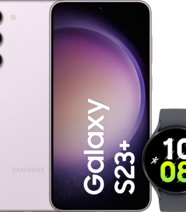 Samsung Galaxy S23 Plus 512GB Roze 5G + Galaxy Watch5 Zwart 44mm