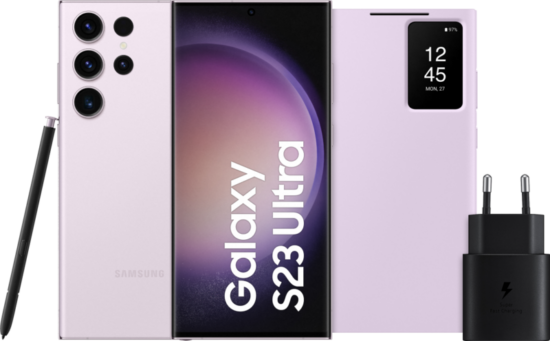 Samsung Galaxy S23 Ultra 512GB Roze 5G + Accessoirepakket