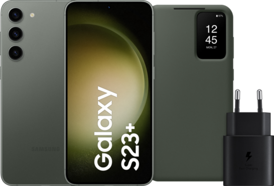 Samsung Galaxy S23 Plus 512GB Groen 5G + Accessoirepakket