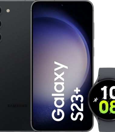 Samsung Galaxy S23 Plus 512GB Zwart 5G + Galaxy Watch5 Zwart 44mm