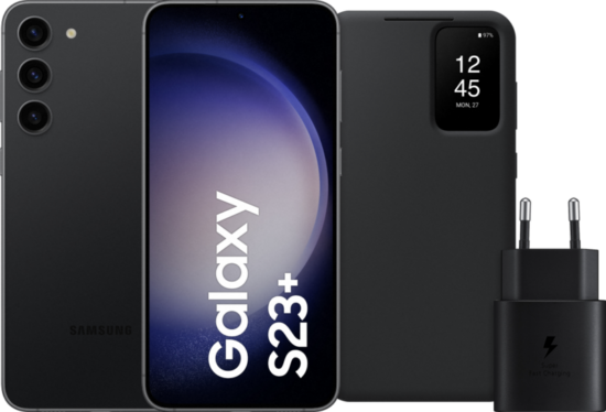Samsung Galaxy S23 Plus 512GB Zwart 5G + Accessoirepakket