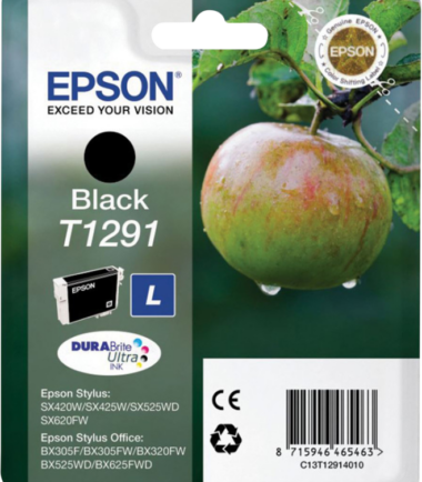Epson T1291 Cartridge Zwart
