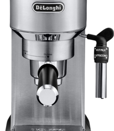 De'Longhi EC685.M Dedica Zilver - Koffieapparaten Espresso Halfautomatisch