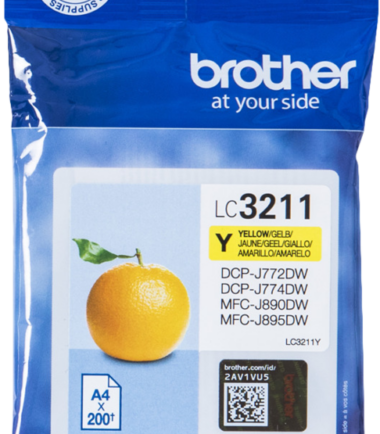 Brother LC-3211 Cartridge Geel