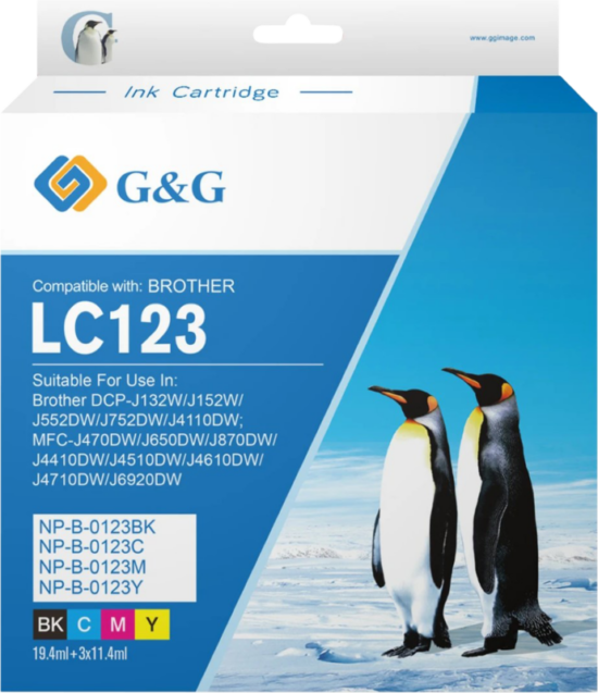 G&G LC-123 Cartridge Zwart