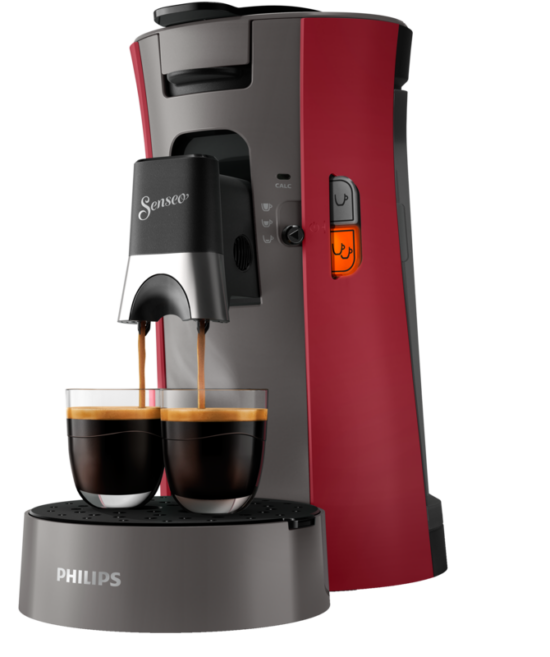 Philips Senseo Select CSA230/90 Rood - Senseo koffieapparaten