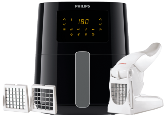 Philips Airfryer L HD9252/70 + Frietsnijder - Heteluchtfriteuses