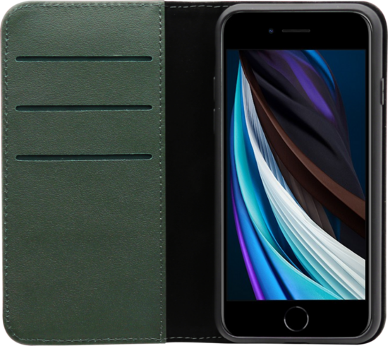 BlueBuilt Apple iPhone SE 2022 / SE 2020 / 8 / 7 Book Case Groen
