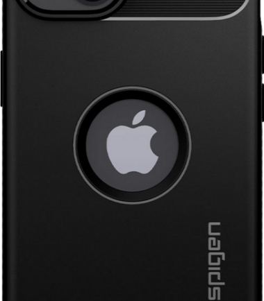 Spigen Rugged Armor Apple iPhone 13 mini Back Cover Zwart