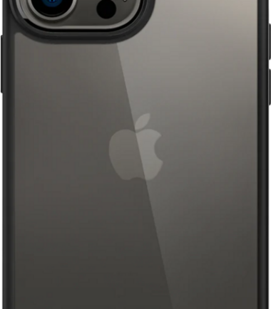 Spigen Ultra Hybrid Apple iPhone 13 Pro Max Back Cover Transparant/Zwart
