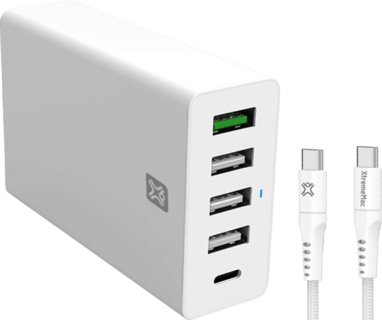 XtremeMac Power Delivery en Quick Charge Oplader 30W + Usb C Kabel 2