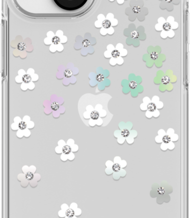 Kate Spade Scattered Flowers Protective Hardshell iPhone 13 mini Back Cover