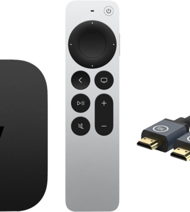 Apple TV 4K (2021) 64GB + BlueBuilt HDMI 2.1 Kabel