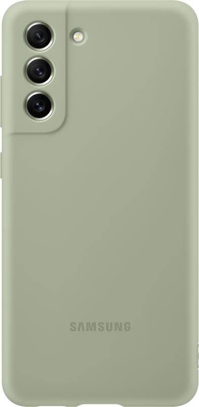 Samsung Galaxy S21 FE Siliconen Back Cover Groen