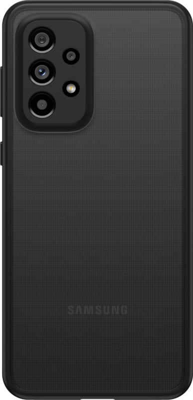 Otterbox React Samsung Galaxy A33 Back Cover Transparant/Zwart