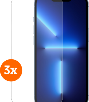 BlueBuilt Apple iPhone 14 Plus / 13 Pro Max Screenprotector Glas Trio Pack