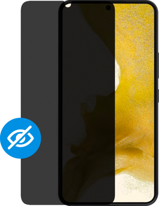 BlueBuilt Samsung Galaxy S22 Privacy Filter Screenprotector Glas