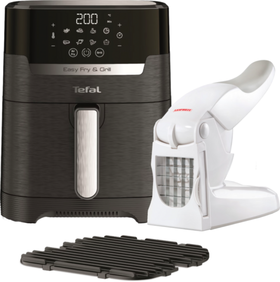 Tefal Easy Fry & Grill Precision EY5058 + Frietsnijder -