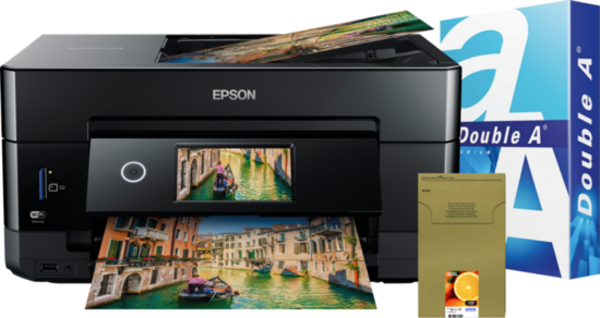Epson Expression Premium XP-7100 + 1 set extra inkt + 500 vellen A4 papier