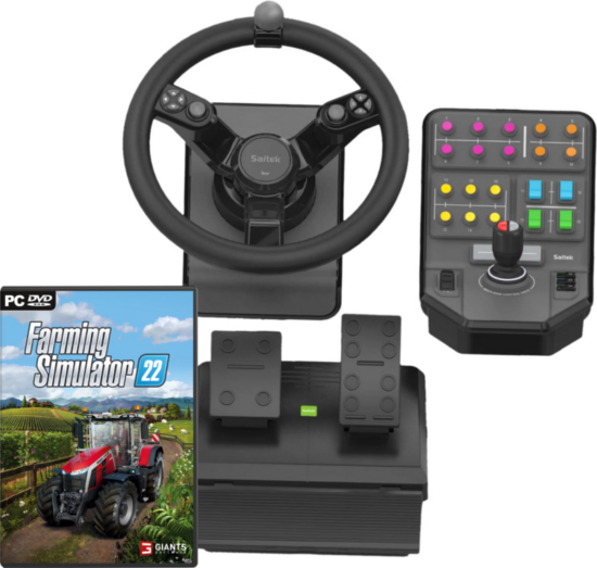 Farming Simulator 22 PC + Saitek Farm Sim Controller