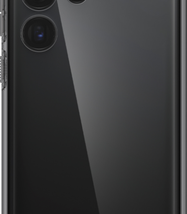 Spigen Ultra Hybrid Samsung Galaxy S23 Ultra Back Cover Transparant met Zwarte Rand