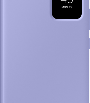 Samsung Galaxy A54 Clear View Book Case Paars