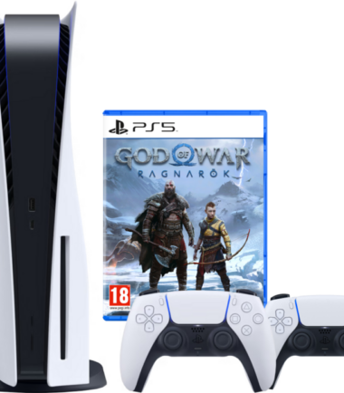 PlayStation 5 + God of War Ragnarok + Extra controller Wit