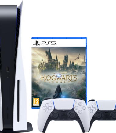 PlayStation 5 + Hogwarts Legacy + Extra controller Wit