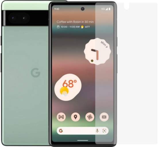 Google Pixel 6a 128GB Groen 5G + PanzerGlass Screenprotector