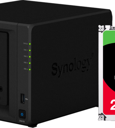 Synology DS418 + Seagate Ironwolf 8TB (4x2TB)