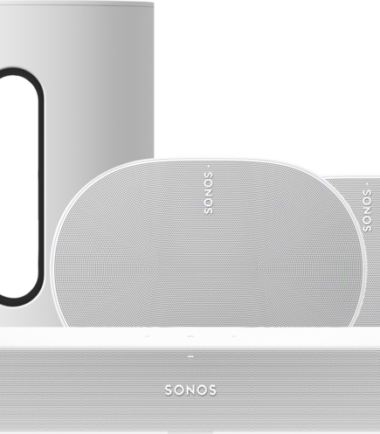 Sonos Ray Wit + 2x Era 300 Wit + Sub Mini Wit