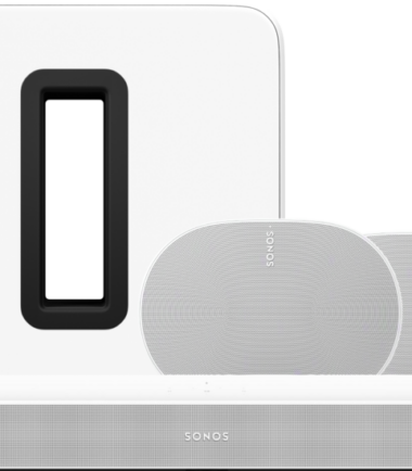 Sonos Beam Gen2 Wit + 2x Era 300 Wit + Sub G3 Wit