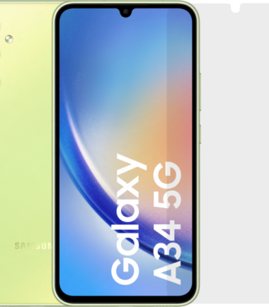 Samsung Galaxy A34 128GB Groen 5G + BlueBuilt Screenprotector
