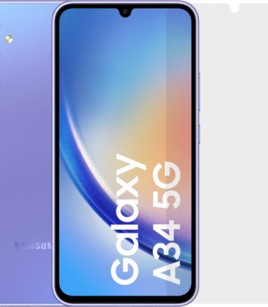 Samsung Galaxy A34 128GB Paars 5G + BlueBuilt Screenprotector