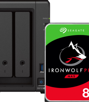 Synology DS723+ + Seagate Ironwolf Pro 8TB