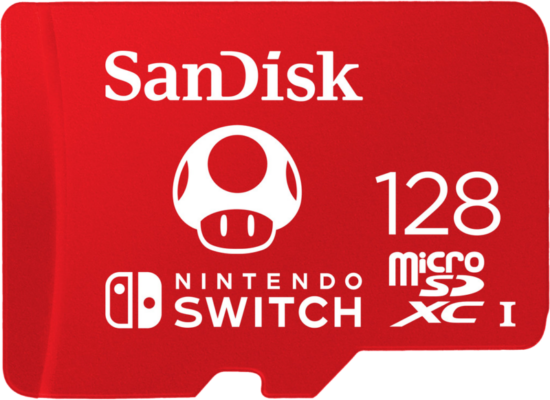 SanDisk MicroSDXC Extreme Gaming 128GB (Nintendo licensed)