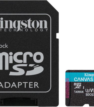Kingston Canvas Go Plus 128GB microSDXC + SD Adapter
