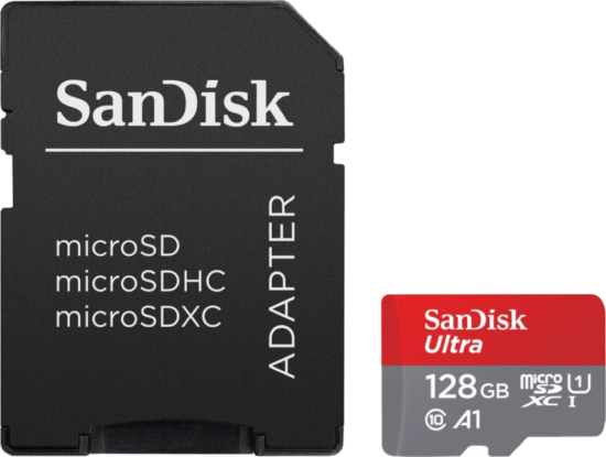 SanDisk Ultra MicroSD voor Chromebook 128GB