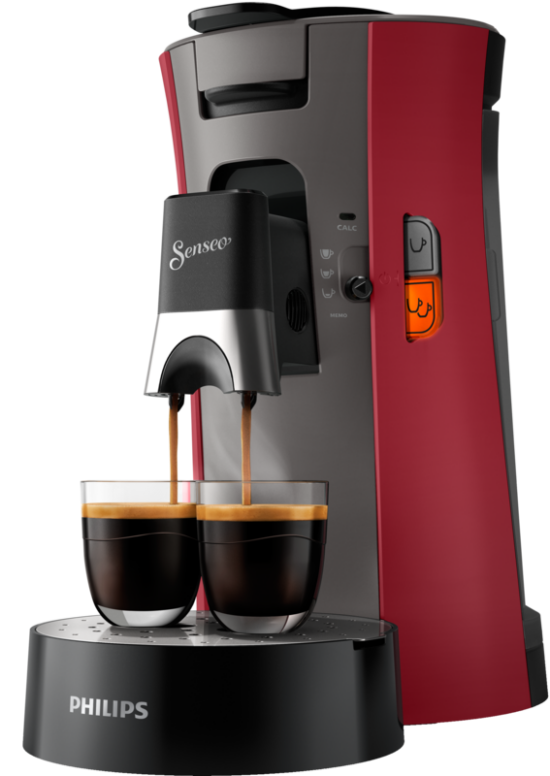 Philips Senseo Select CSA240/90 Rood - Senseo koffieapparaten