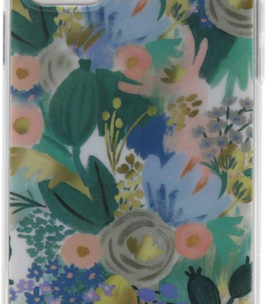 BlueBuilt Wild Flowers Soft Case Apple iPhone 11 Back Cover Transparant