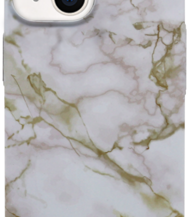 BlueBuilt Soft Pink Marble Hard Case Apple iPhone 13 Back cover