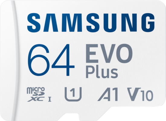 Samsung EVO Plus 64GB microSDXC + SD Adapter
