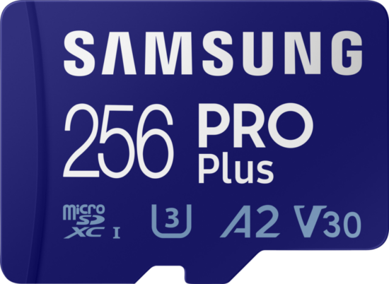 Samsung PRO Plus 256GB microSDXC + SD Adapter
