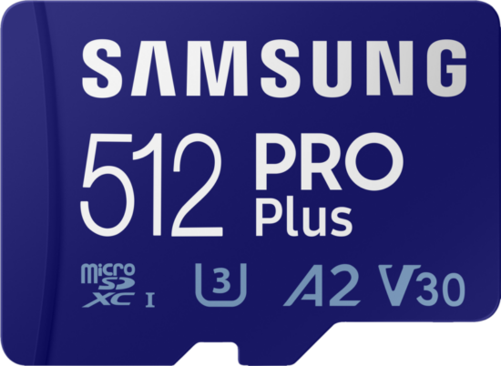 Samsung PRO Plus 512GB microSDXC + SD Adapter