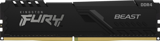 Kingston FURY Beast Black DDR4 DIMM Memory 2600MHz 16GB (1 x 16 GB)