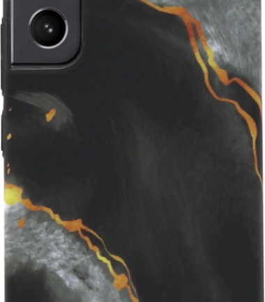BlueBuilt Black Marble Hard Case Samsung Galaxy S22 Back Cover