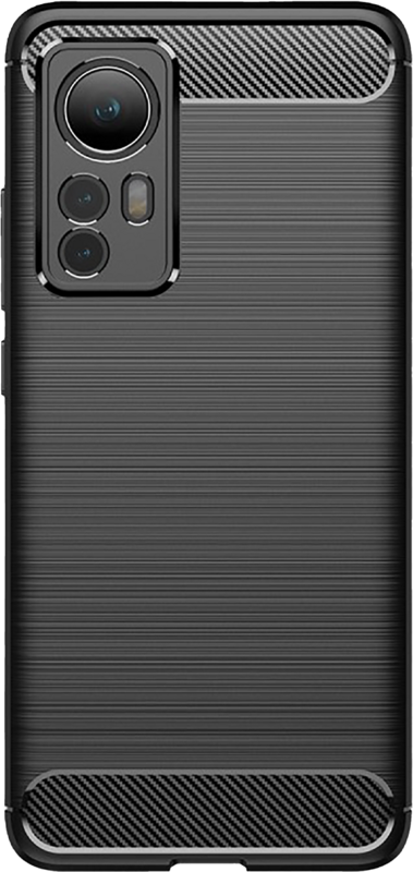 Just in Case Rugged Xiaomi 12 / 12X Back Cover Zwart