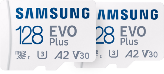 Samsung EVO Plus microSDXC 128GB - Duo Pack