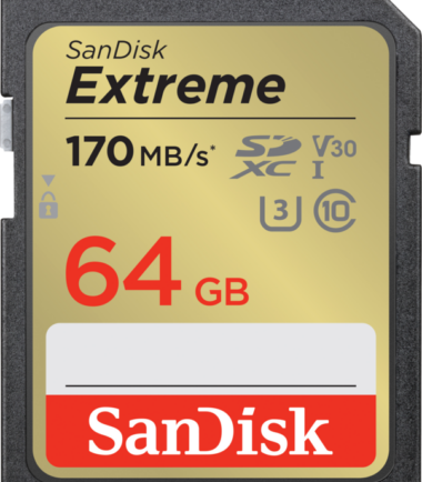 SanDisk SDXC Extreme 64GB 170mb/s