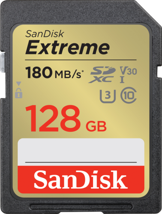 SanDisk Extreme 128GB SDXC